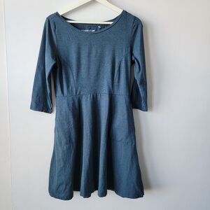 toad and co women's faro dress size S 3/4 sleeve  Fit & Flare